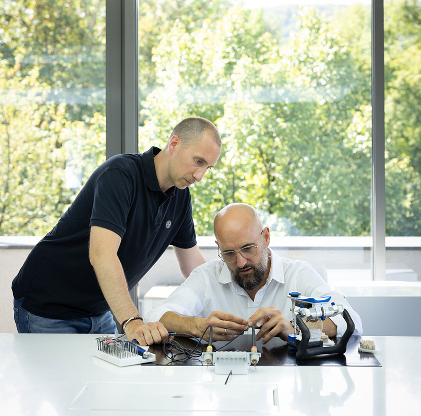 Markus Langhammer und Johannes Blaich · Foto: Stephanie Trenz Photography